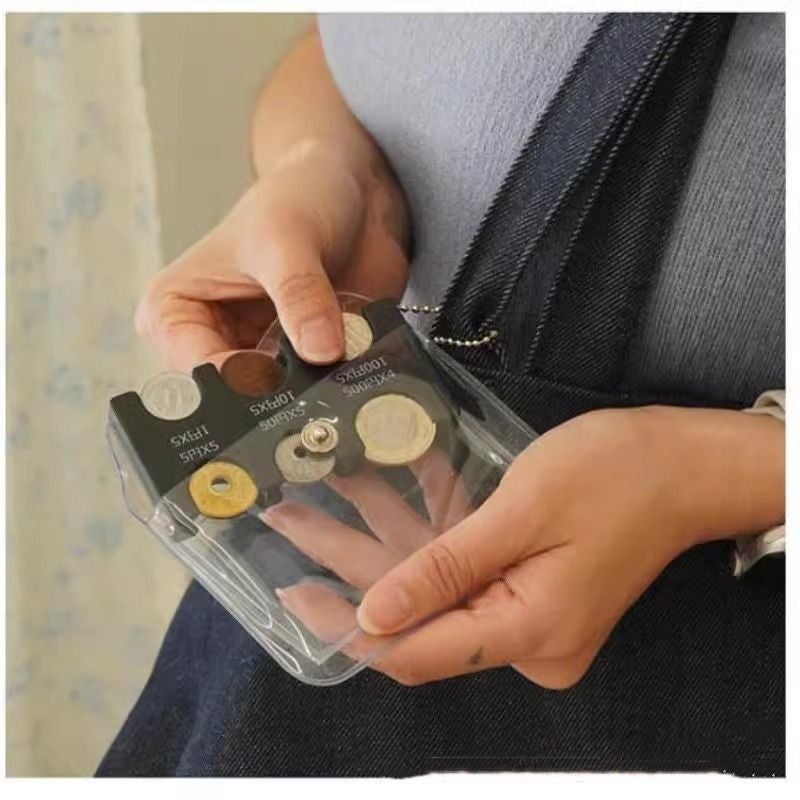 Japanese Coin Storage Box Change Storage Bag Yen Coin Holder Travel Good Coin Rack Storage Bag Coin Box - Image 4